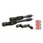 Trophy Ridge Hitman Bow Stabilizer Kit for noise and vibration reduction, available in 6" and 8", 8" and 10", or 10" and 12" combos.
