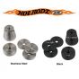 AAE Hot Rodz Target Weights for bow stabilizers, available in 1 oz., 3 oz., 6 oz., and 1/3 oz. with multiple colors.
