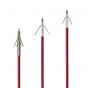 Cajun Piranha Red Fiberglass Arrow