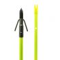 Muzzy Bowfishing Classic Chartreuse Bowfishing Arrow