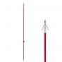 Cajun Piranha Red Fiberglass Arrow