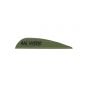AAE Hybrid 23 Vanes – 2.3” High-Performance Arrow Fletching in Bright Colors. OD Green