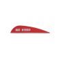 AAE Hybrid 23 Vanes – 2.3” High-Performance Arrow Fletching in Bright Colors. Red