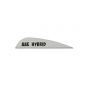 AAE Hybrid 23 Vanes – 2.3” High-Performance Arrow Fletching in Bright Colors. White