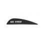 AAE Hybrid 26 Vanes – 2.8-Inch Long Arrow Fletching with Bright Color Options
