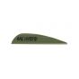 AAE Hybrid 26 Vanes – 2.8-Inch Long Arrow Fletching with Bright Color Options
