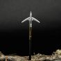 Beast 2.0 Stainless Steel Broadheads – 3 Pack with Bone-Evading Blade Technology
