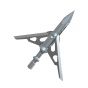 G5 T2 Broadhead - 100% Steel Expandable Broadhead with 2 Inch Cut
