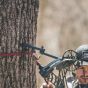 Half Rack Bow Wing screw-in bow and gear hanger with accessory mount.
