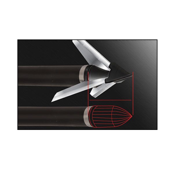 QAD Exodus Full Blade Fixed Blade Broadheads Creed Archery Supply