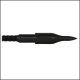 Easton Standard Screw-In Target Points with a black oxide finish, designed for reduced target damage and improved penetration during practice.
