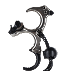 TRU Ball Honey Badger Claw Flex hinge release with all-brass handle, ergonomic design, and micro-adjustable speed dial, available in Quicksilver or Black Tungsten finishes.
