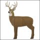 Glendel Buck 3-D Bow Target