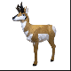 Rinehart Woodland Antelope 3D Target