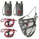 Trophyline Covert Ultra Saddle Kit with pouches, ropes, and carabiners
