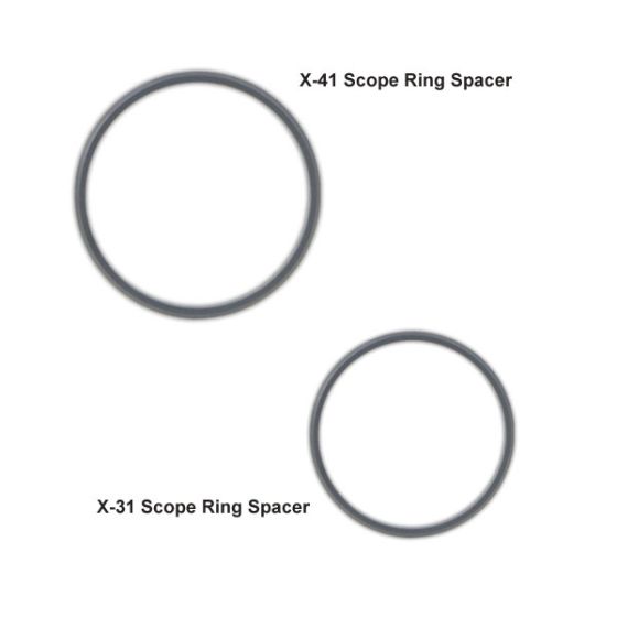 Axcel Scope Ring Spacer - Black Replacement Spacer for Axcel Accuview Series Scopes
