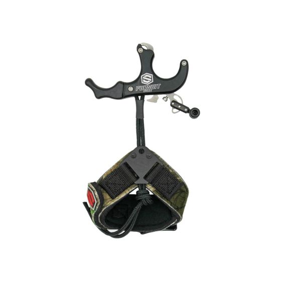 Scott Archery Pursuit Thumb Trigger Release, ergonomic thumb button design with adjustable features for enhanced comfort and precision in archery.
