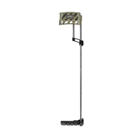 Mathews Low Pro Quick Detach Quiver with 5-arrow capacity and enhanced balance for hunting and archery.
