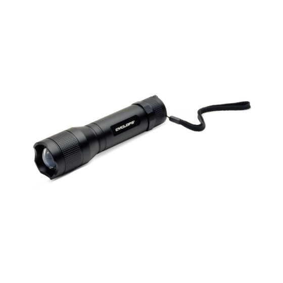 Cyclops TF-800 Tactical LED Flashlight with adjustable intensity and long-range beam.
