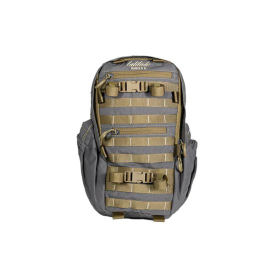 Latitude Ranger 11 pack, versatile and lightweight hunting pack for mobile whitetail hunters with webbing loop attachments and oversized zippers.