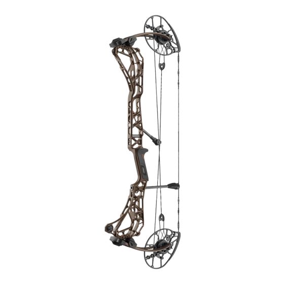 Mathews ARC 30 compound bow with reinforced riser, SWX-2 cam, and compact 30-inch axle-to-axle profile
