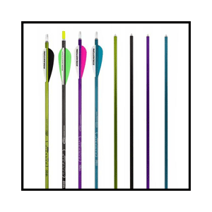 Easton Genesis Arrow – Official NASP Arrow Made from 7075 Aerospace Alloy, Available in Purple, Teal, and Silver
