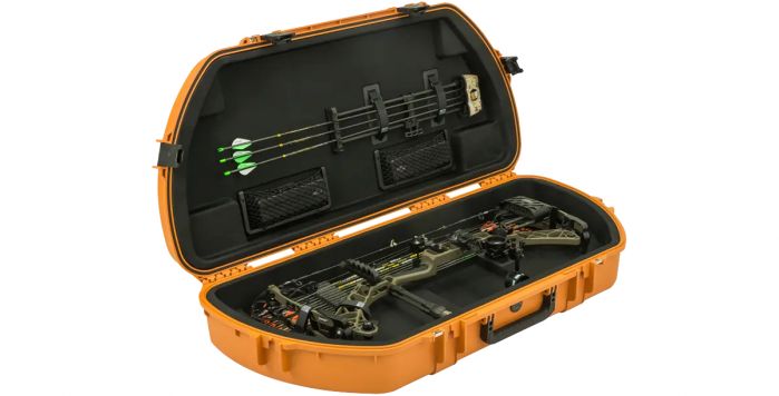 SKB Pro Series Nimble Bow Case with waterproof design and interior bow storage.
