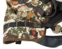 Trophyline Specter Venatic Saddle in First Lite Specter camo with wide support panels and MOLLE webbing
