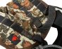 Trophyline Specter Venatic Saddle in First Lite Specter camo with wide support panels and MOLLE webbing
