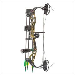PSE Adapt Series Mini Burner Youth Compound Bow with RTS Package