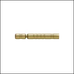 Easton Brass X HIT Break-Off Inserts for customizable weight and FOC adjustment in 5mm (.204) arrows.
