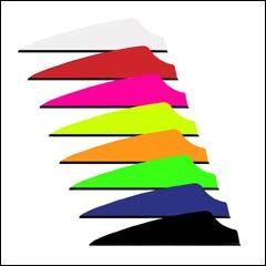 Q2i Archery Fusion X II Vanes - 36 Pack