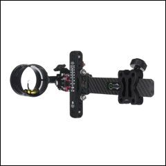 Axcel Landslyde Plus Carbon Pro Slider Sight - Single Pin