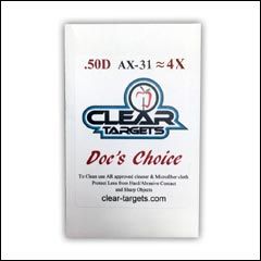 Axcel X31/AV-31 1-3/8" Clear Doc's Choice Lens