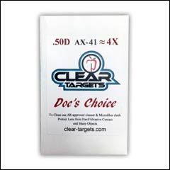 Axcel X41/AV-41 1-3/4" Clear Doc's Choice Lens