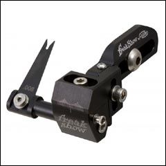 AAE Freakshow Arrow Rest with micro-adjustable features and durable stainless steel construction for elite target archers.
