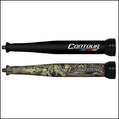 Easton Contour Hunter Stabilizer with Tri-Mod carbon technology for bow balance and vibration control, available in Black and Realtree Max 1.
