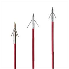 Cajun Piranha Red Fiberglass Arrow