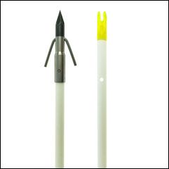 Muzzy Classic White Bowfishing Arrow