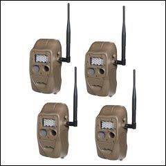 Cuddeback CuddeLink Long Range IR Trail Camera - 4 Pack