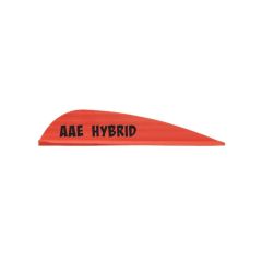 AAE Hybrid 26 Vanes – 2.8-Inch Long Arrow Fletching with Bright Color Options
