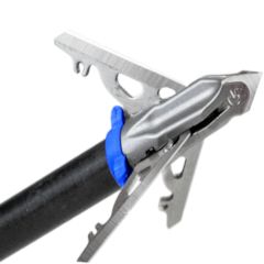 G5 Deadmeat V2 Broadheads - 100% Steel Mechanical Broadhead with Snaplock and 1-1/2" Cut
