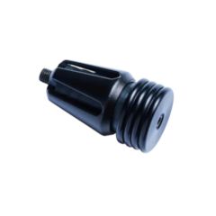 Hoyt Short Stop 2.25 inch Stabilizer in Black, compact bow stabilizer for vibration control. Black
