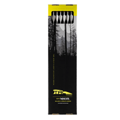 TAC Vanes LRP Pierce Platinum Arrow - 4 Fletched 