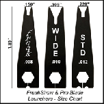 AAE Freakshow / Pro Blade Arrow Rest Blades for precise launcher replacement and optimized shooting performance.

